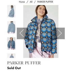 Racheal Antonoff Parker Puffer Caviar Small NWT